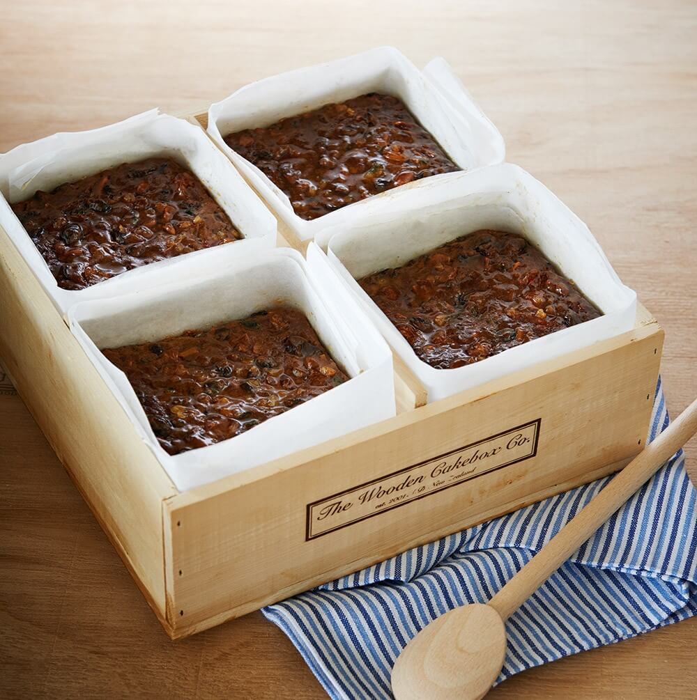 The Wooden Cakebox Co. Xmas Cake