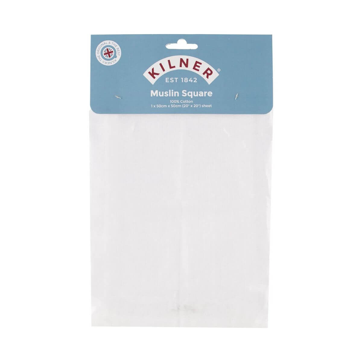 Kilner Muslin Square 100% Cotton 50x50cm