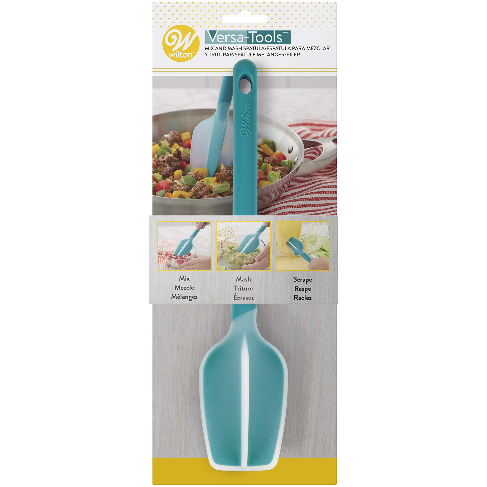 Wilton Versa-Tools Silicone & Nylon Mixer