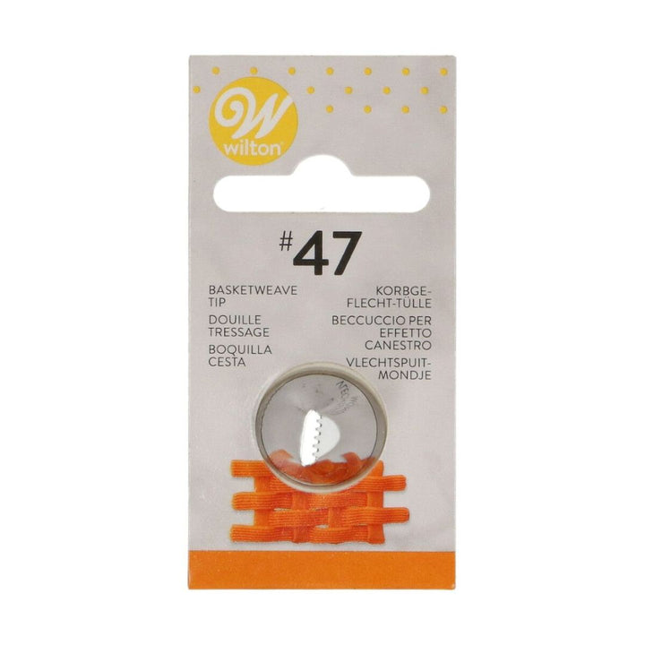 Wilton Basketweave Tip #47