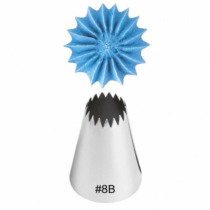 Wilton Large Open Star Tip #8B