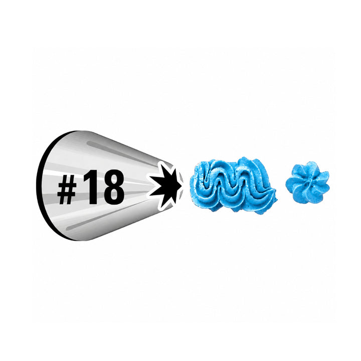 Wilton Open Star Tip #18