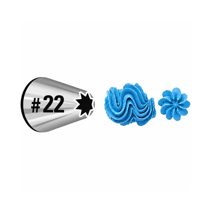 Wilton Open Star Tip #22