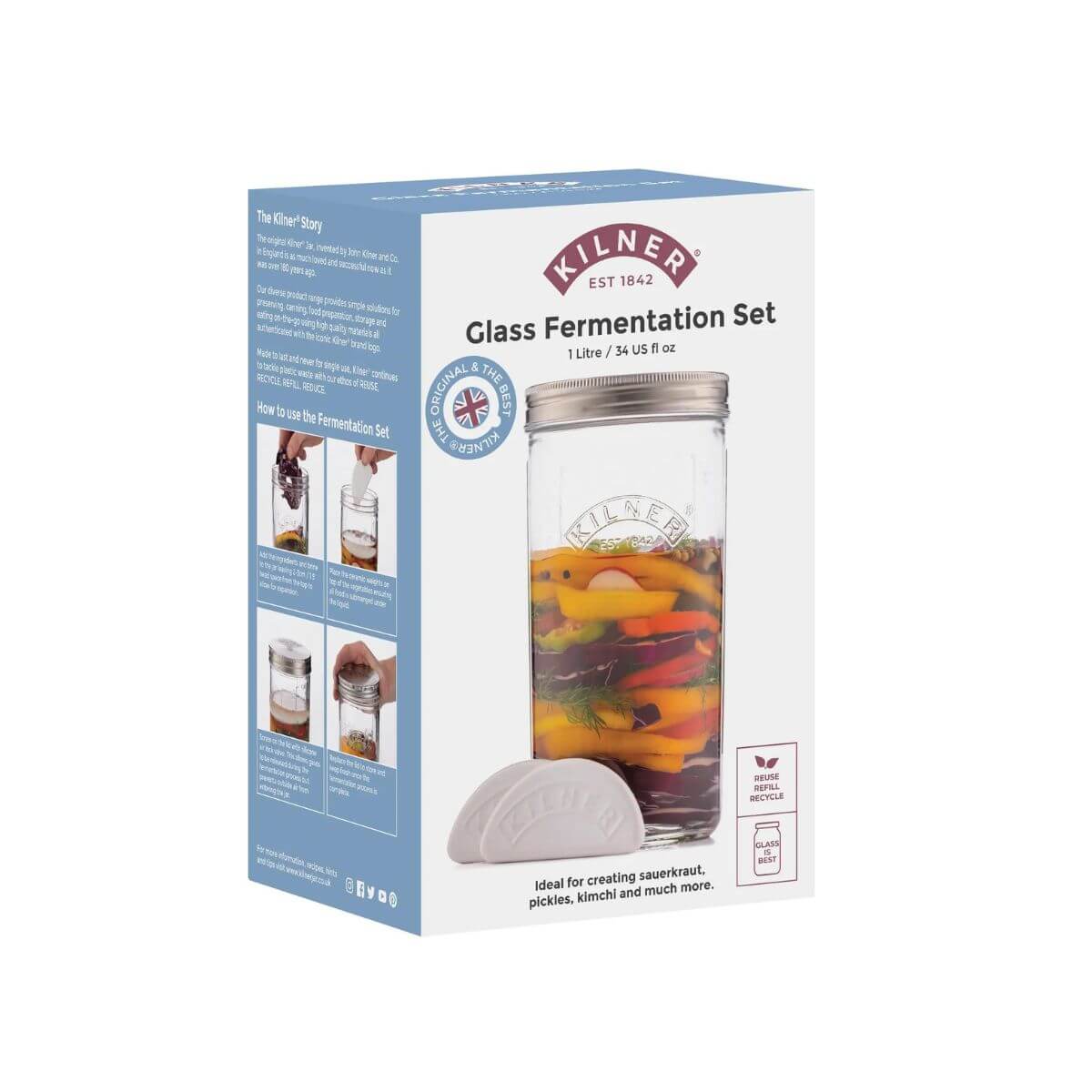 Kilner Wide Mouth Fermentation Set