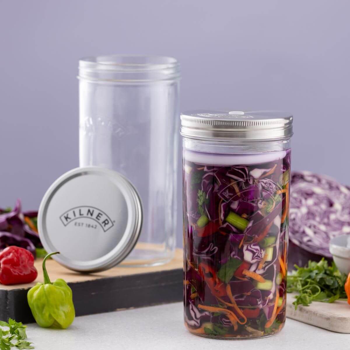 Kilner Wide Mouth Fermentation Set