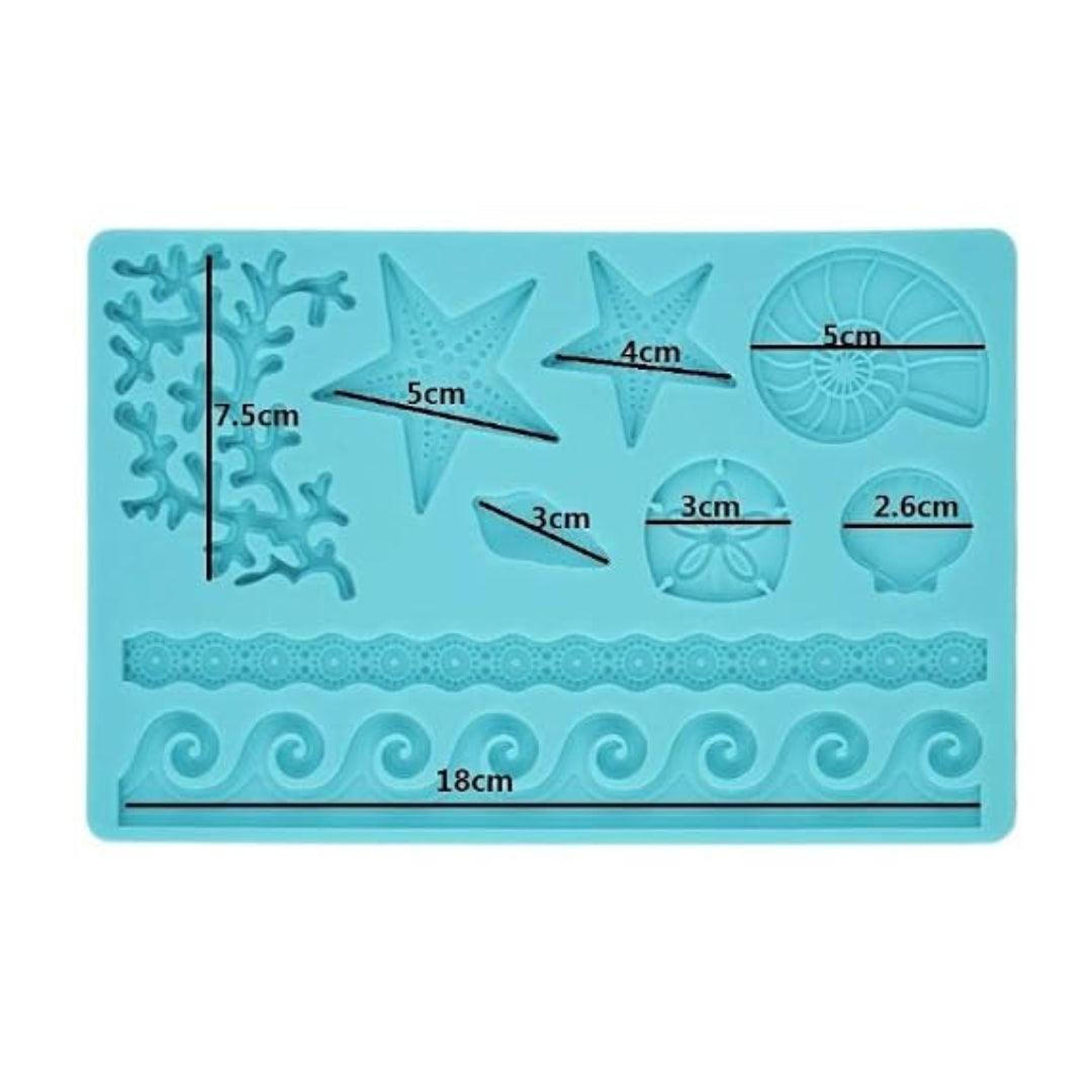 Wilton Sea Life Fondant and Gum Paste Mould