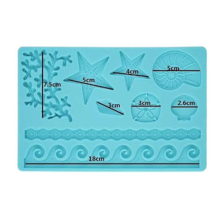 Wilton Sea Life Fondant and Gum Paste Mould