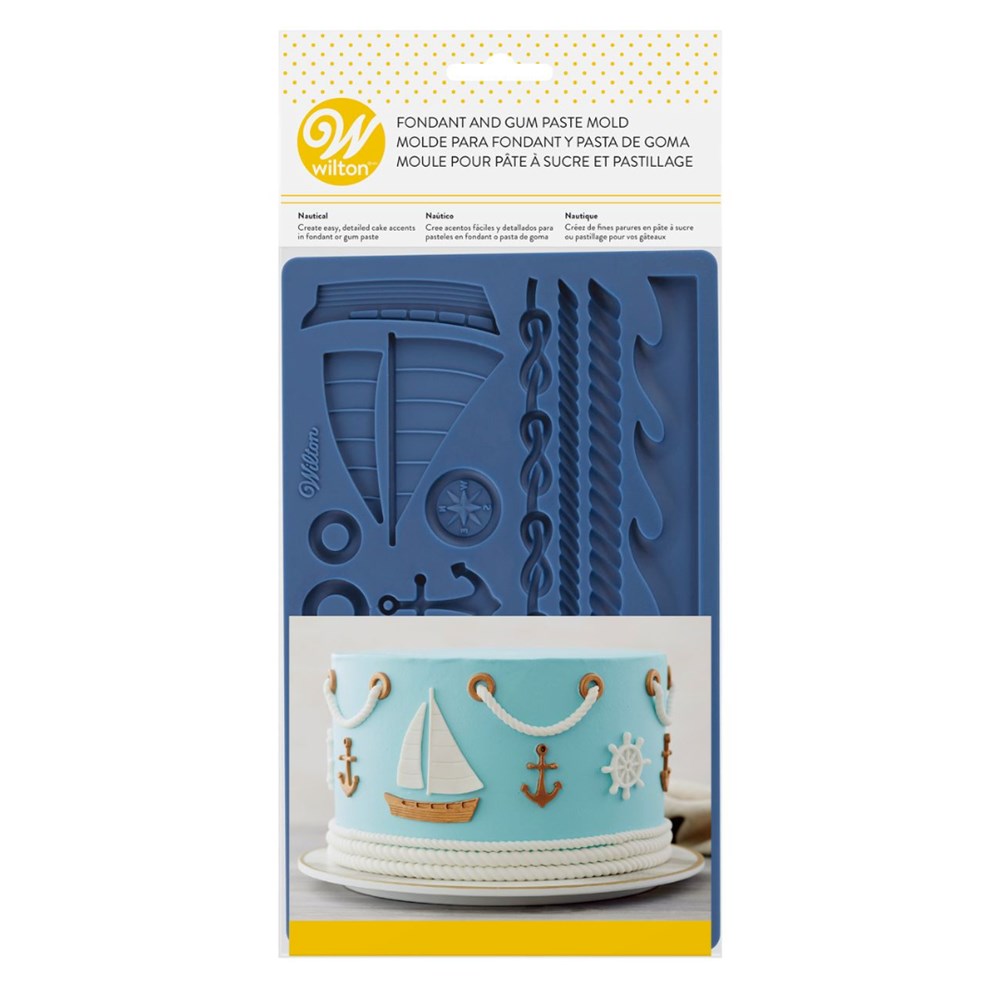 Wilton Nautical Fondant and Gum Paste Mould