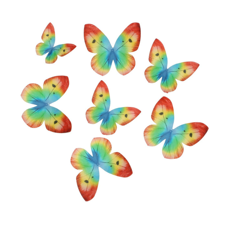 Wilton Rainbow Edible Wafer Butterflies