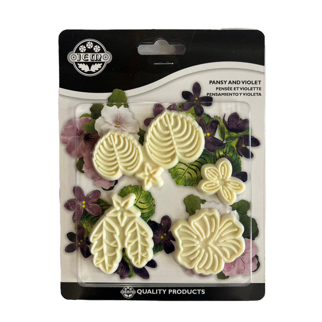 JEM Pansy & Violet Cutters Set Of 4