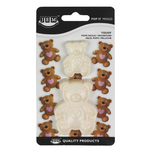 JEM Teddy Bear Pop It Moulds