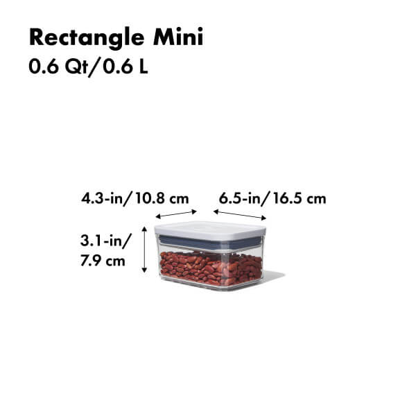 OXO Good Grips Pop 2.0 Mini Rectangle Container