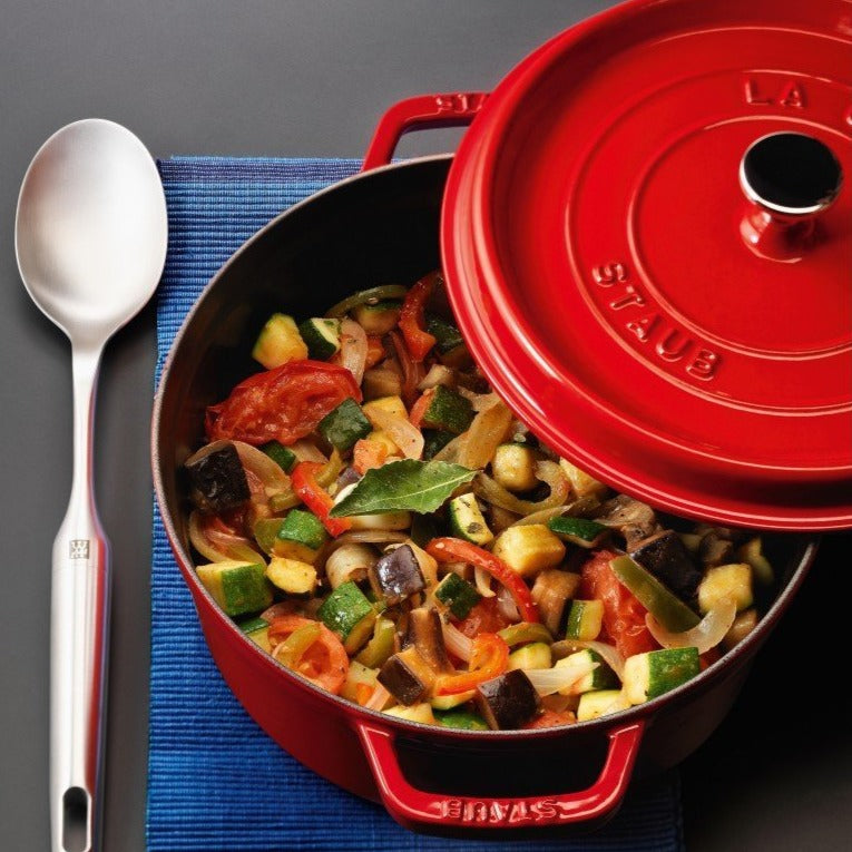 Staub Round Cocotte Cherry Red