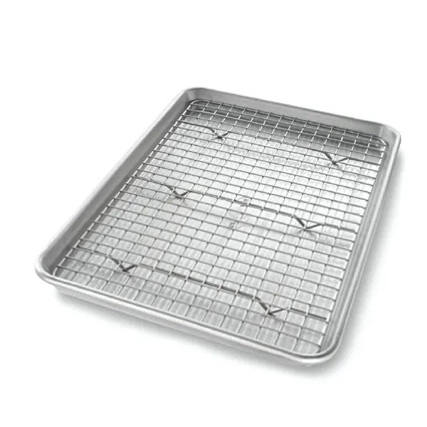 USA Pan Jelly Roll Pan with Rack