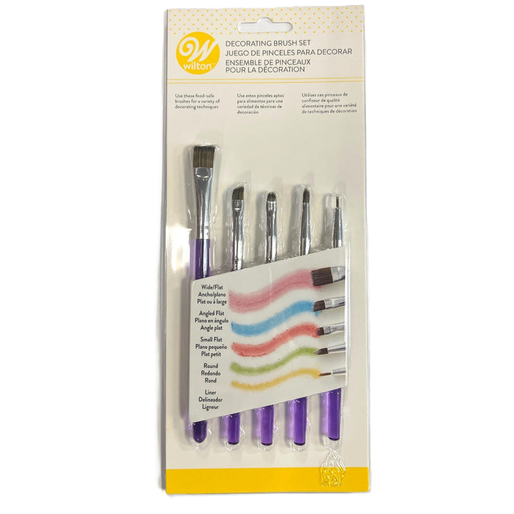 Wilton 5pc Decorating Brush Set