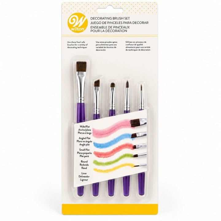 Wilton 5pc Decorating Brush Set