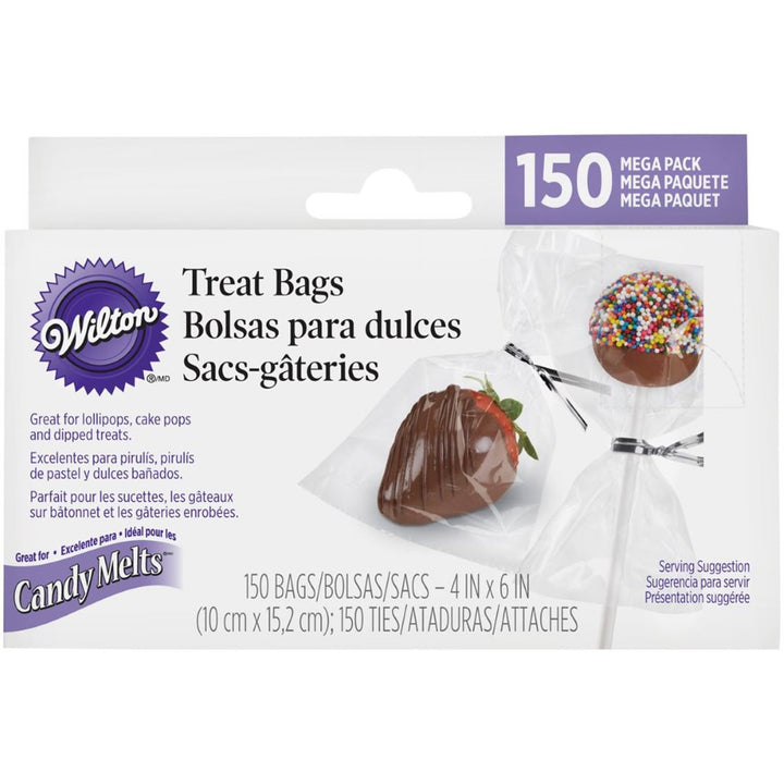 Wilton Clear Confectionary Bags 150ct