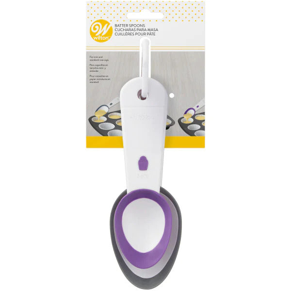 Wilton Scoop It Cupcake Spoons 2pc Set