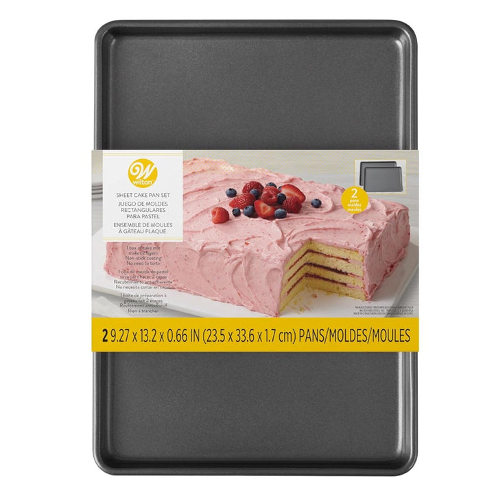 Wilton Easy Layer Sheet Cake Pan Set 2pc