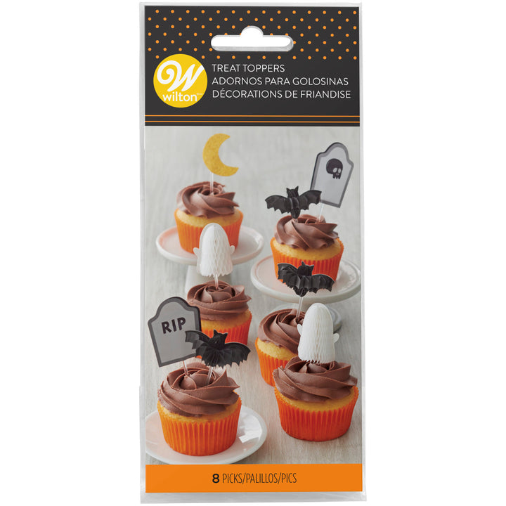 Wilton Halloween Icons Treat Toppers 8ct