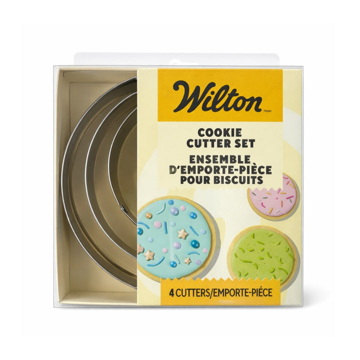 Wilton Cookie Cutter Nesting Circles Set 4pc