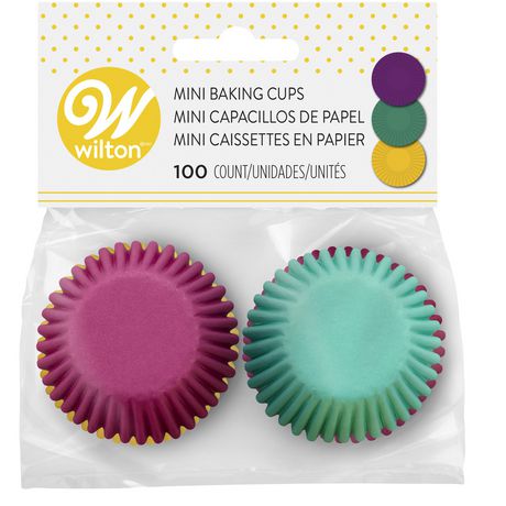 Wilton Mini Baking Cups Jewel 100ct