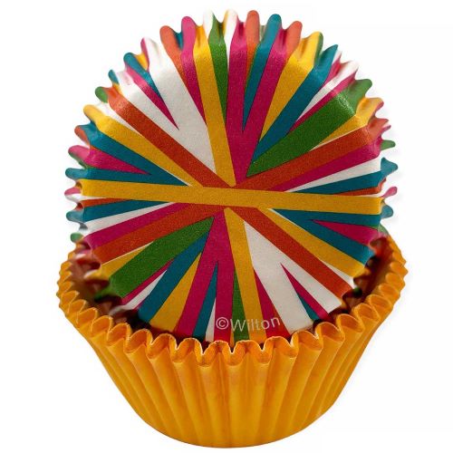 Wilton Standard Baking Cups Colour Wheel 75ct