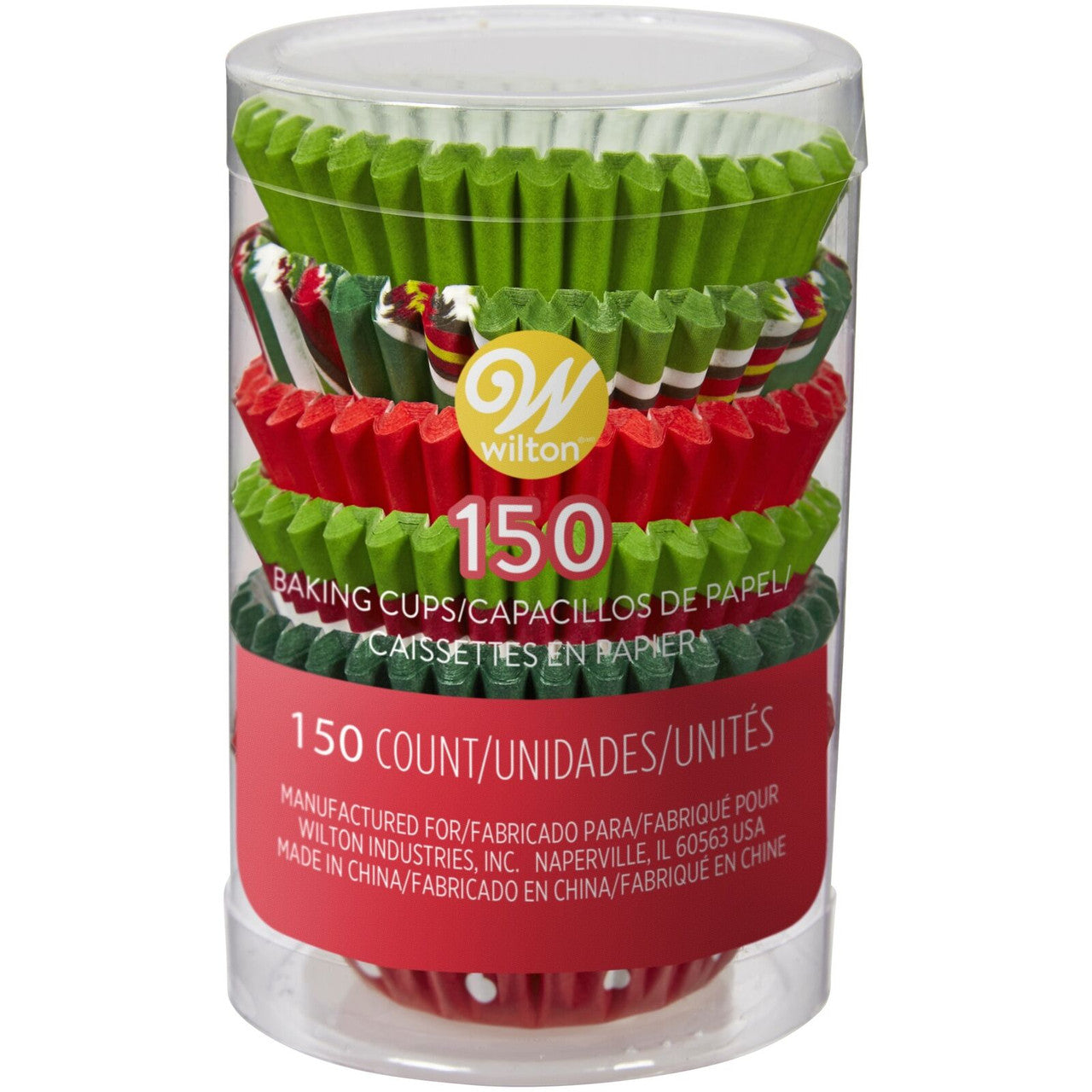 Wilton Mini Holiday Baking Cups 150ct