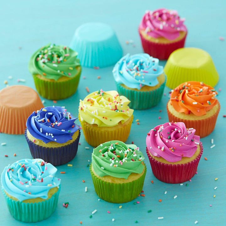 Wilton Standard Baking Cups Rainbow Brights 300ct
