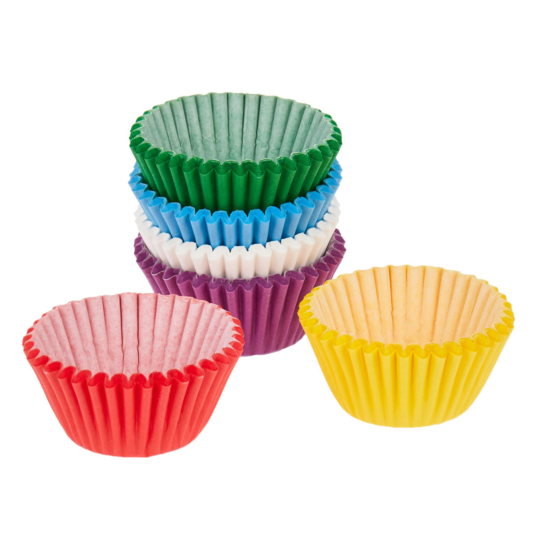 Wilton Mini Baking Cups Rainbow 150ct