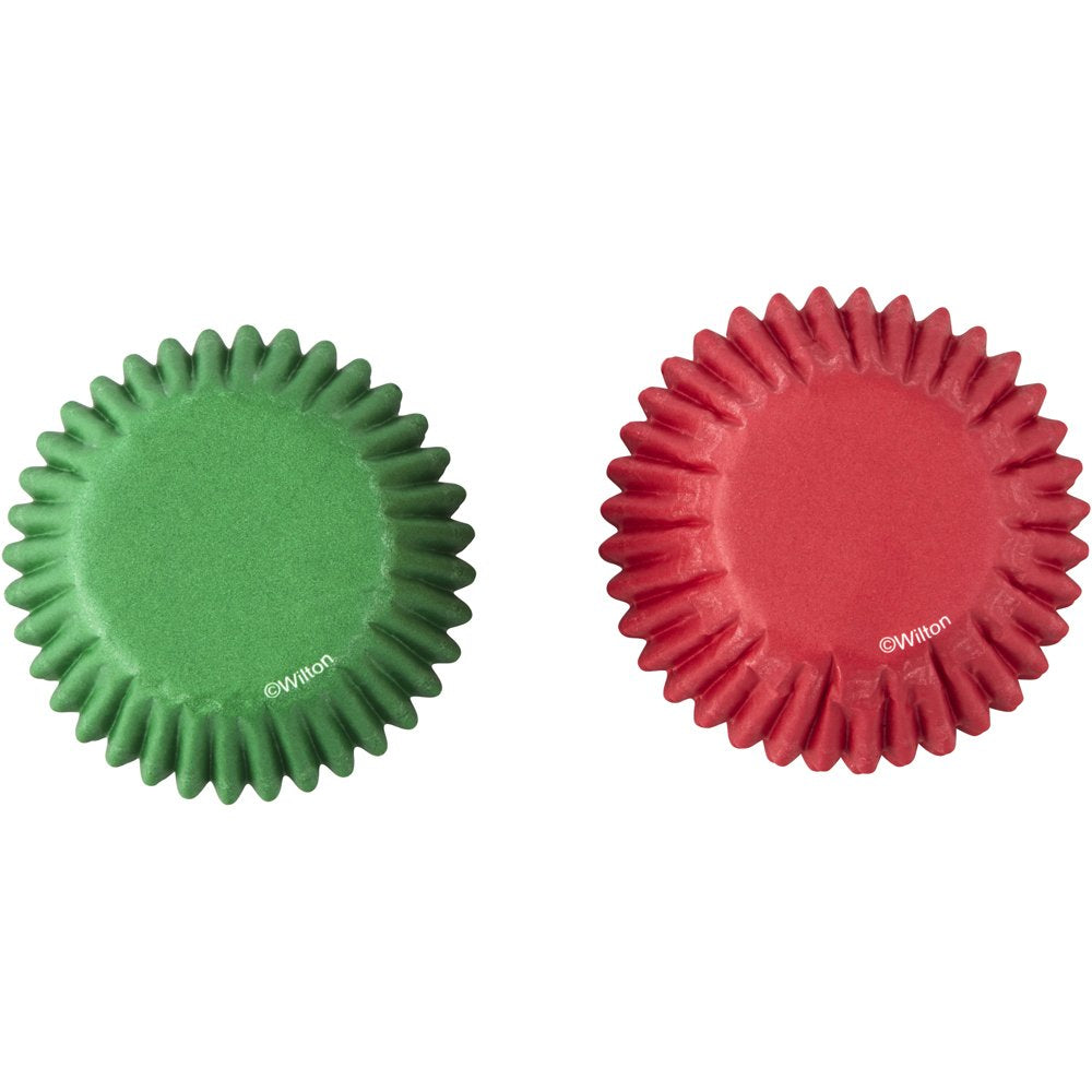 Wilton Red And Green Assorted Mini Cups 100ct