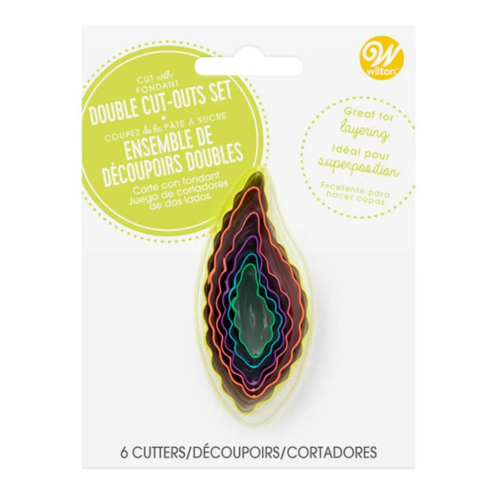 Wilton Double Cutter - Leaf