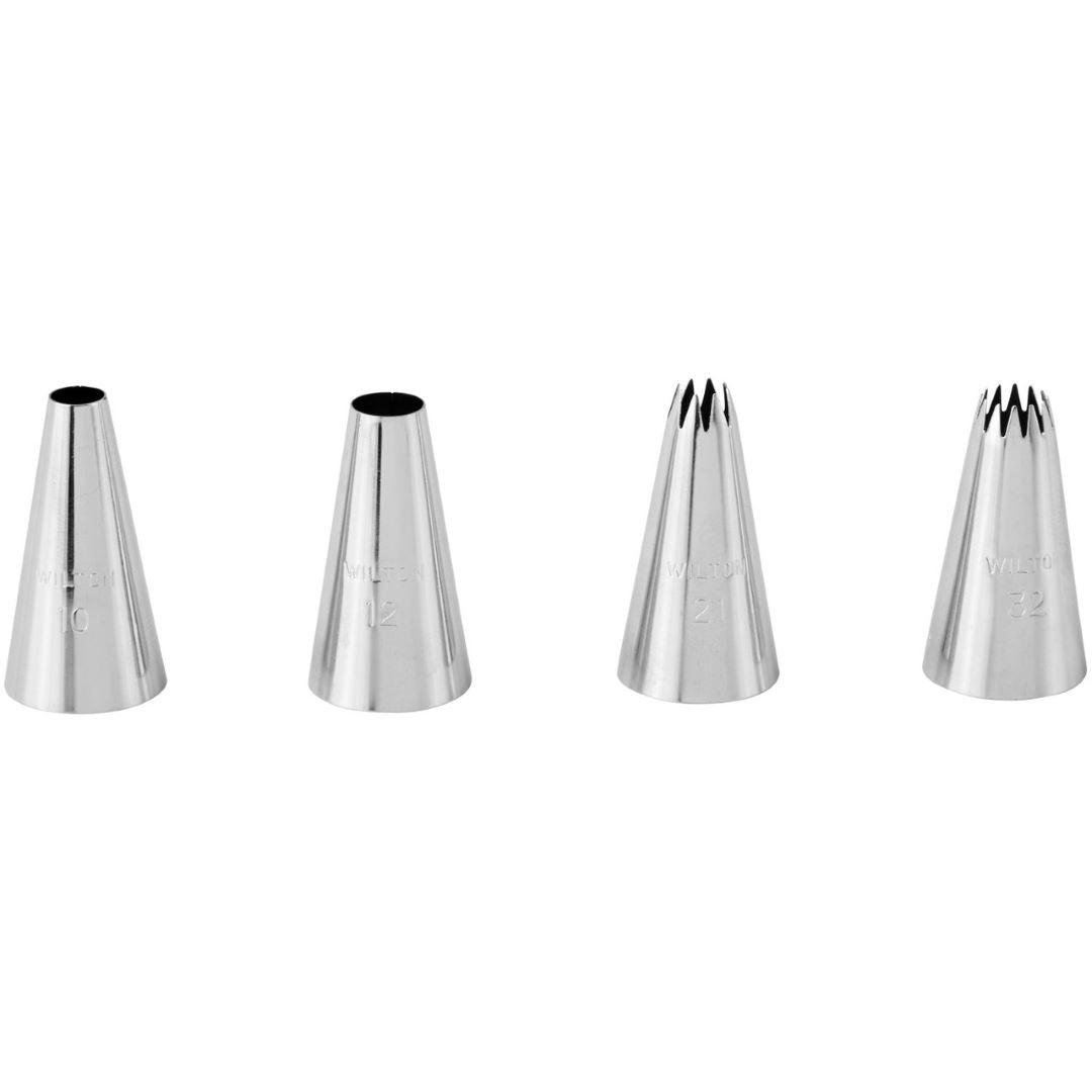 Wilton Large Icing Tip Set 4pc