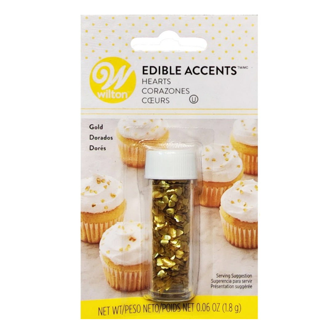 Wilton Edible Glitter Hearts