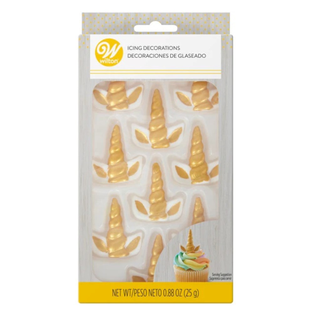 Wilton Unicorn Ears and Horns Icing Decs