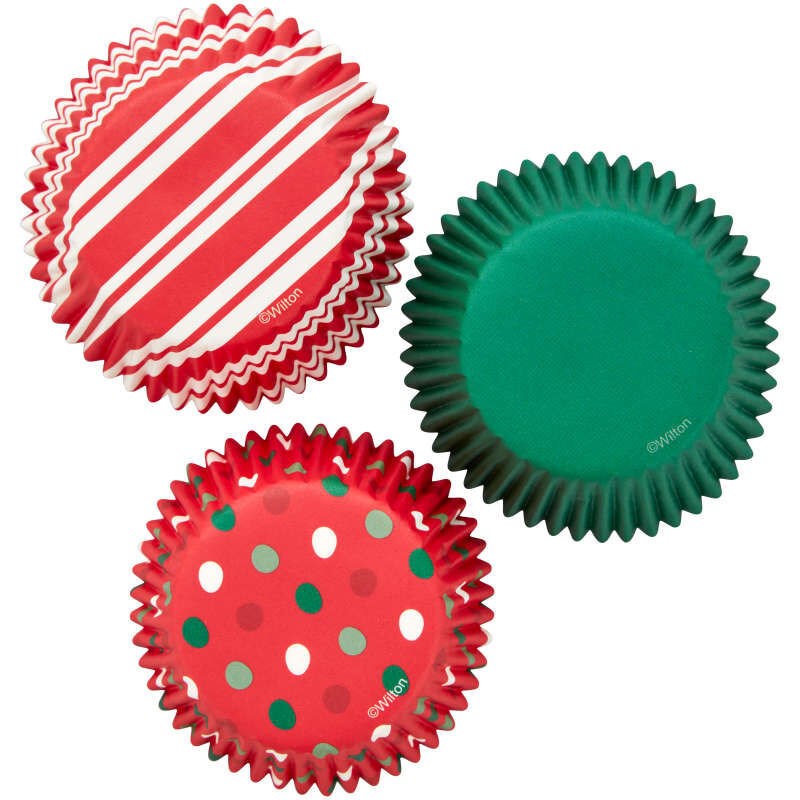 Wilton Standard Baking Cups - Classic Christmas Patterns 24ct