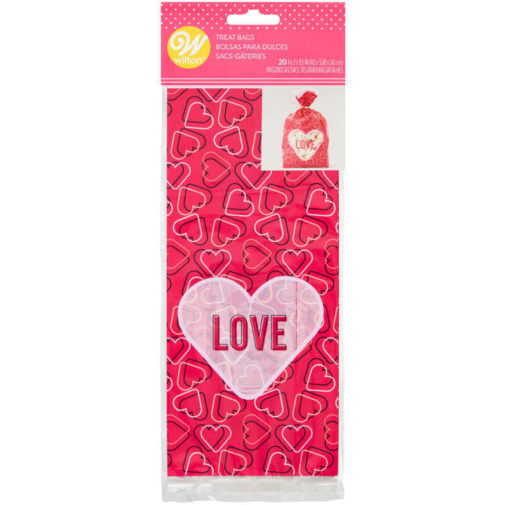 Wilton Love Treat Bags 20ct