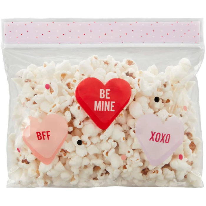 Wilton Candy Hearts Resealable Bags 20ct