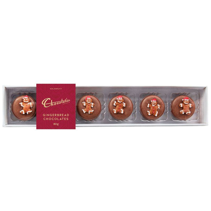 Chocolatier Gingerbread Chocolate 6pk 80g