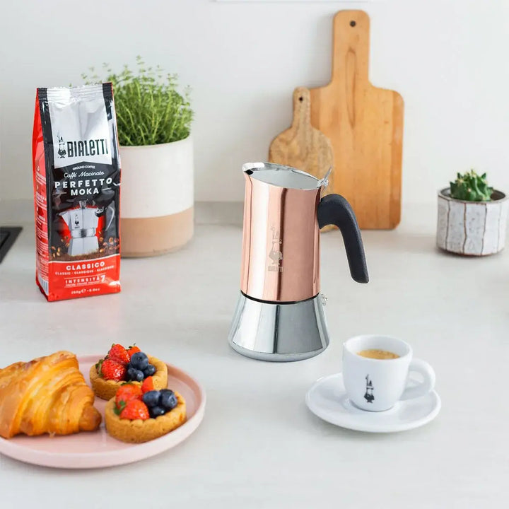 Bialetti Venus S/S Copper Stovetop Espresso