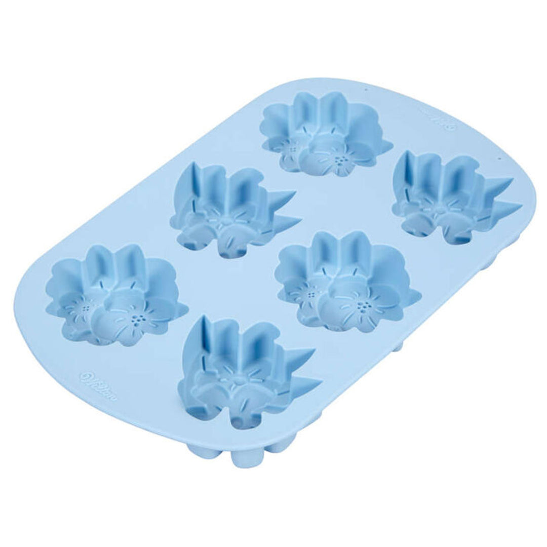 Wilton Silicone Floral Mould 6 Cavity