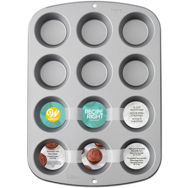 Wilton Recipe Right Standard Muffin Pan