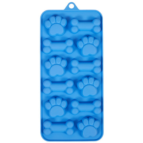 Wilton Silicone Candy Mould - Dog Paw & Bone