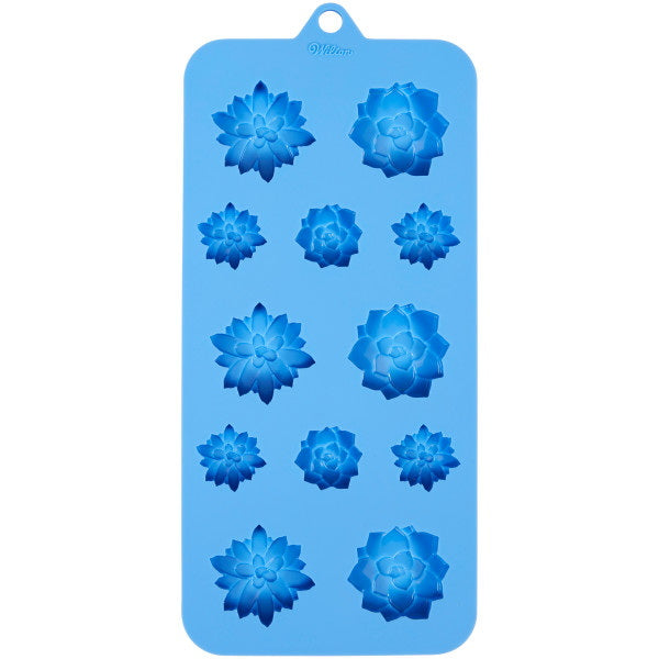 Wilton Silicone Candy Mould - Succulents
