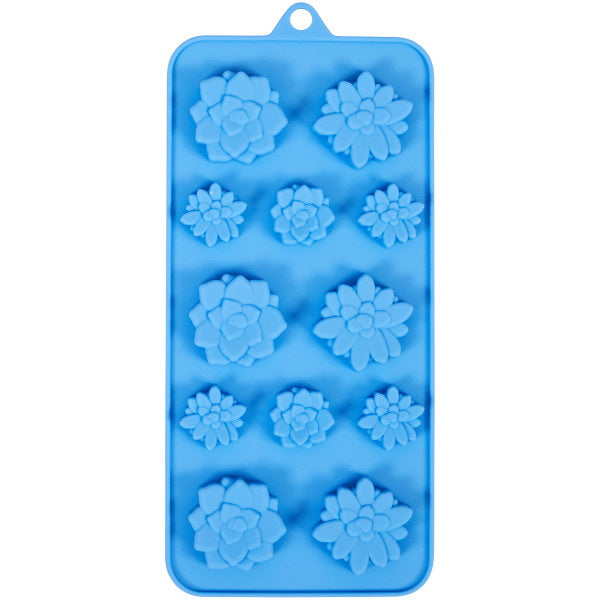 Wilton Silicone Candy Mould - Succulents