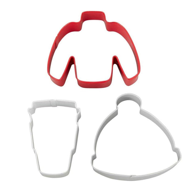 Sweater Hat Latte Cookie Cutter Set 3pc