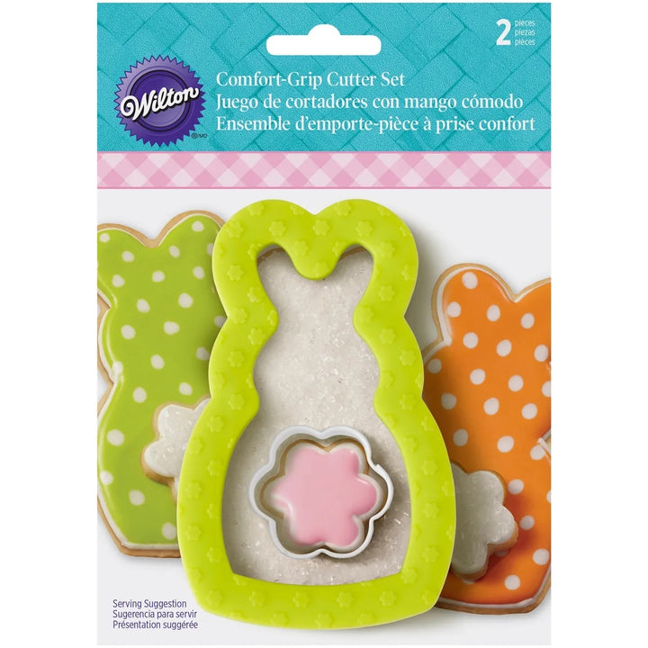 Wilton Comfi-Grip Cookie Cutter Bunny w Mini Tail
