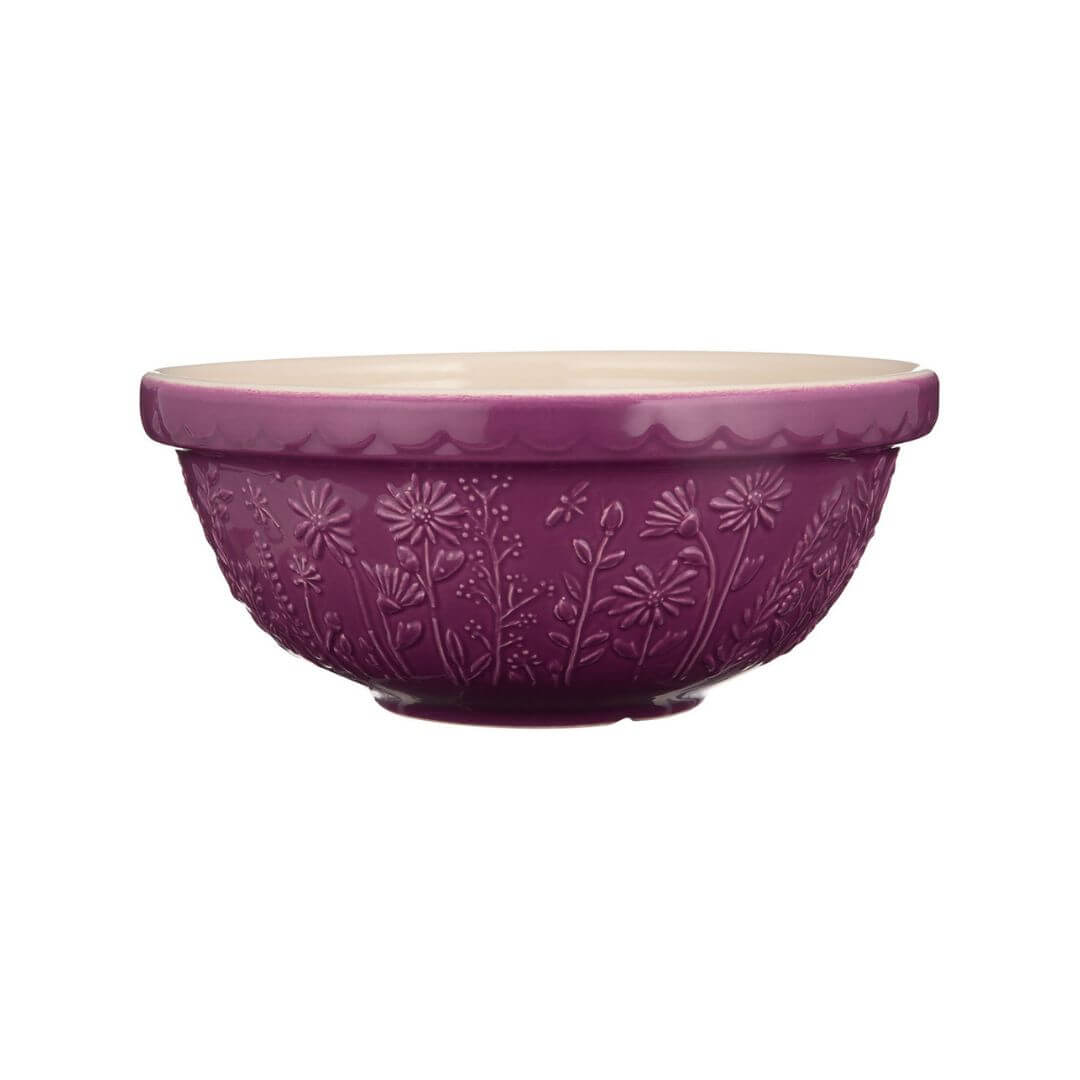 Mason Cash In the Meadow 26cm Mixing Bowl Daisy Purple