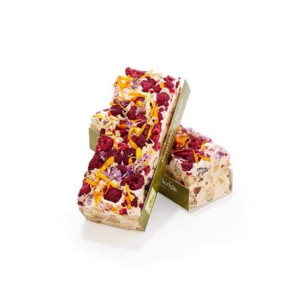 Italian Limoncello, Wild Raspberry Nougat 150g