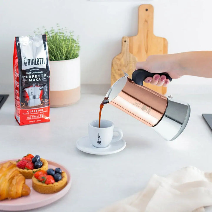Bialetti Venus S/S Copper Stovetop Espresso